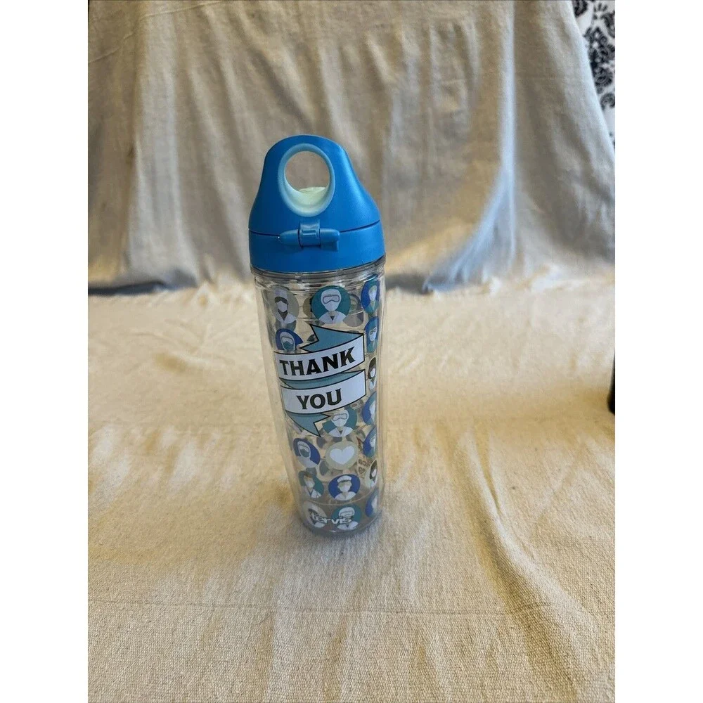 Tervis 24 oz Plastic Double Wall Insulated Tumbler Dr Nurse Medical Thank You